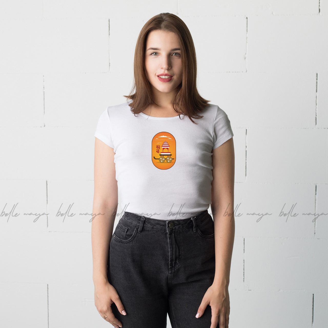 Rato Machhindranath Rath Yatra Graphic T-Shirt - Custom Premium Tee - Image 2