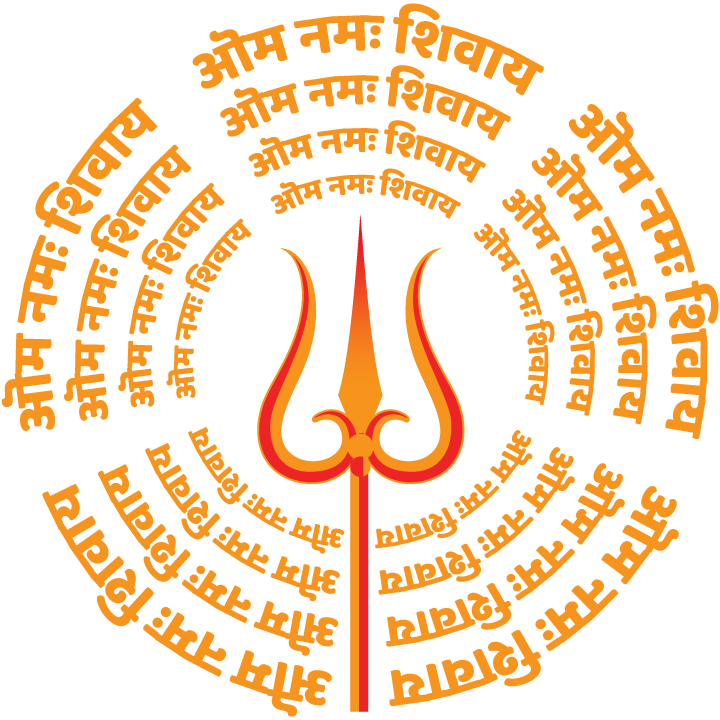 Hindu Lord Shiva Trishul Damaru - Image 1